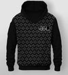 GGL Custom Premium Full Black Hoodie
