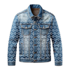 GGL Premium Monogram Jeans Jacket