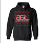 GGL Monogram Hoodie Red and Green